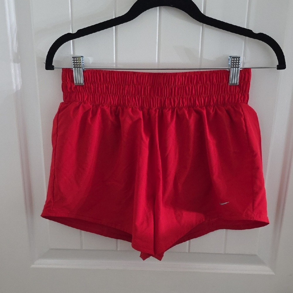 Nike Red Women's Athletic Shorts